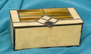 handmade leaded glass boxes for cats, dogs and other pets